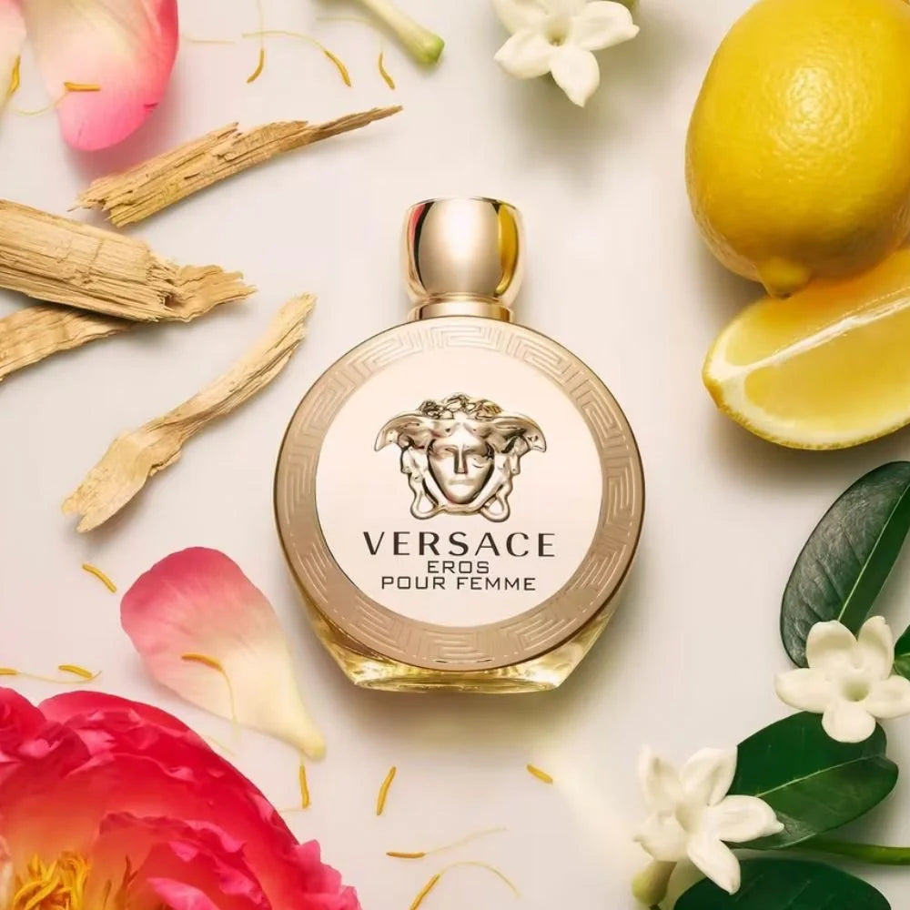 Versace Eros para mujer de Versace Eau de Parfum 3.4 oz (caja de prueba)